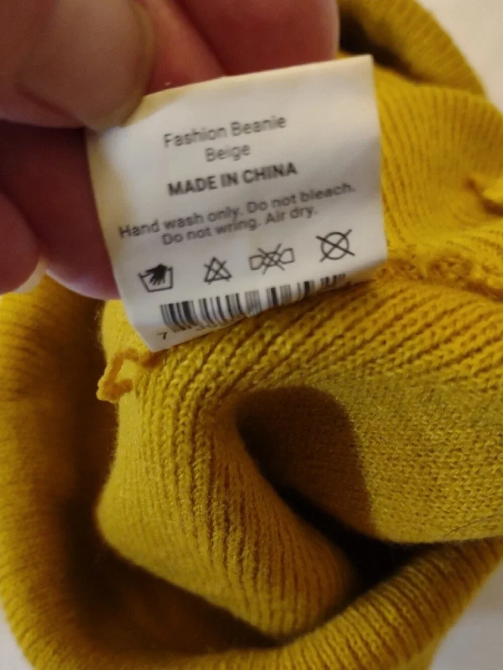 NWT Chillmeister Kids Mustard Yellow Cat Face Knit Beanie